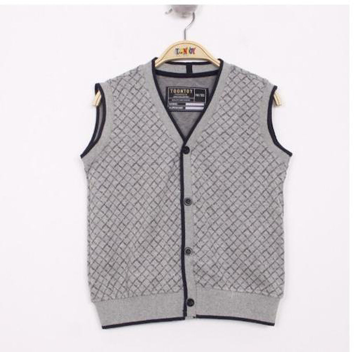 Toontoy Erkek Çocuk Desenli Okul Yelek