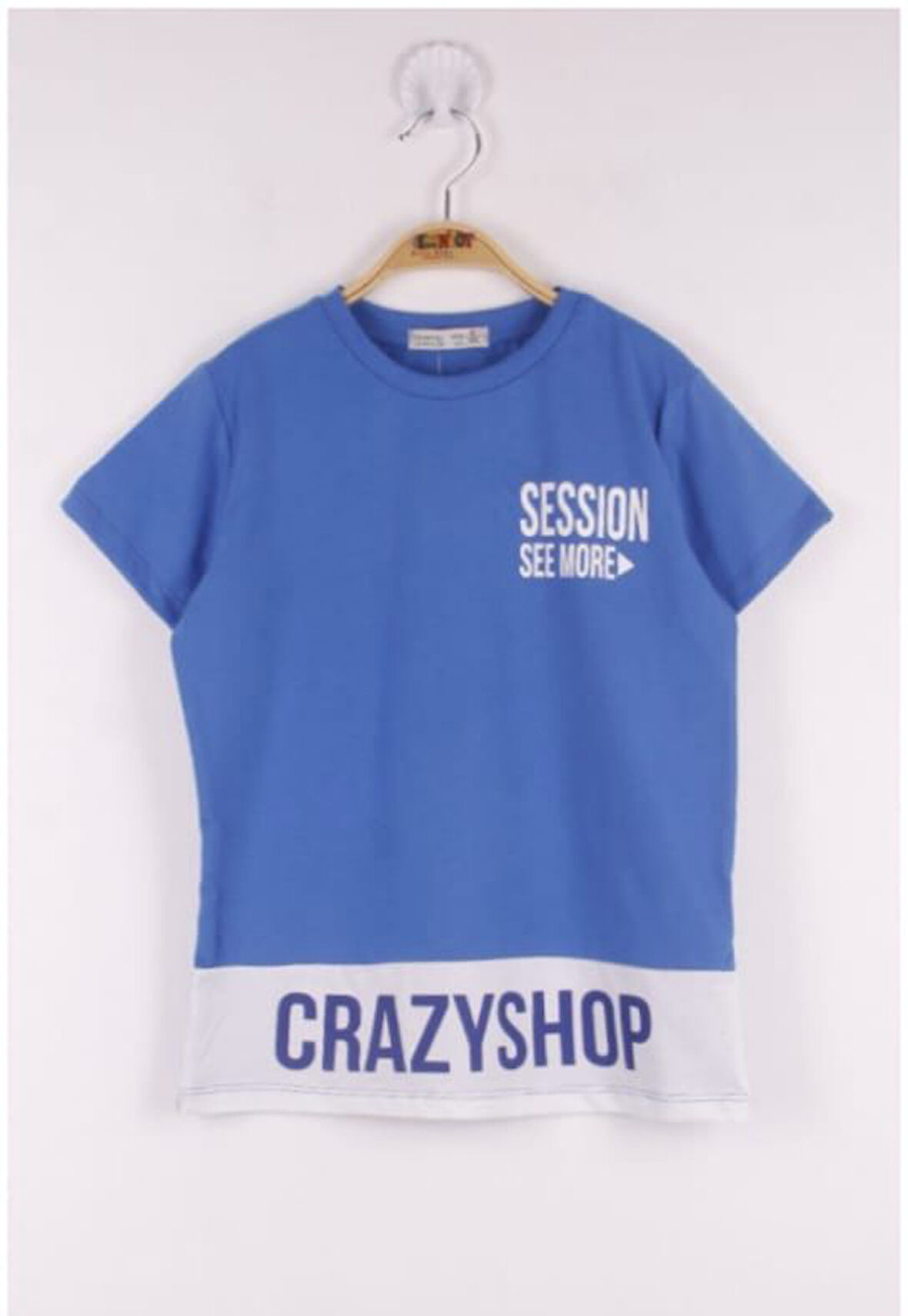 Toontoy Erkek Çocuk Göğsü Yazı Baskılı