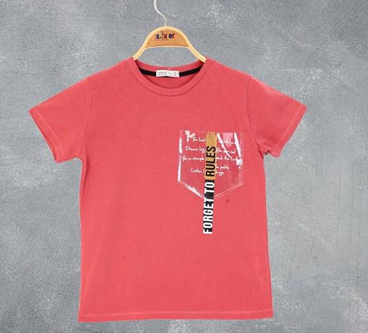 Toontoy Erkek Çocuk Forget To Rules Bsk Tişört