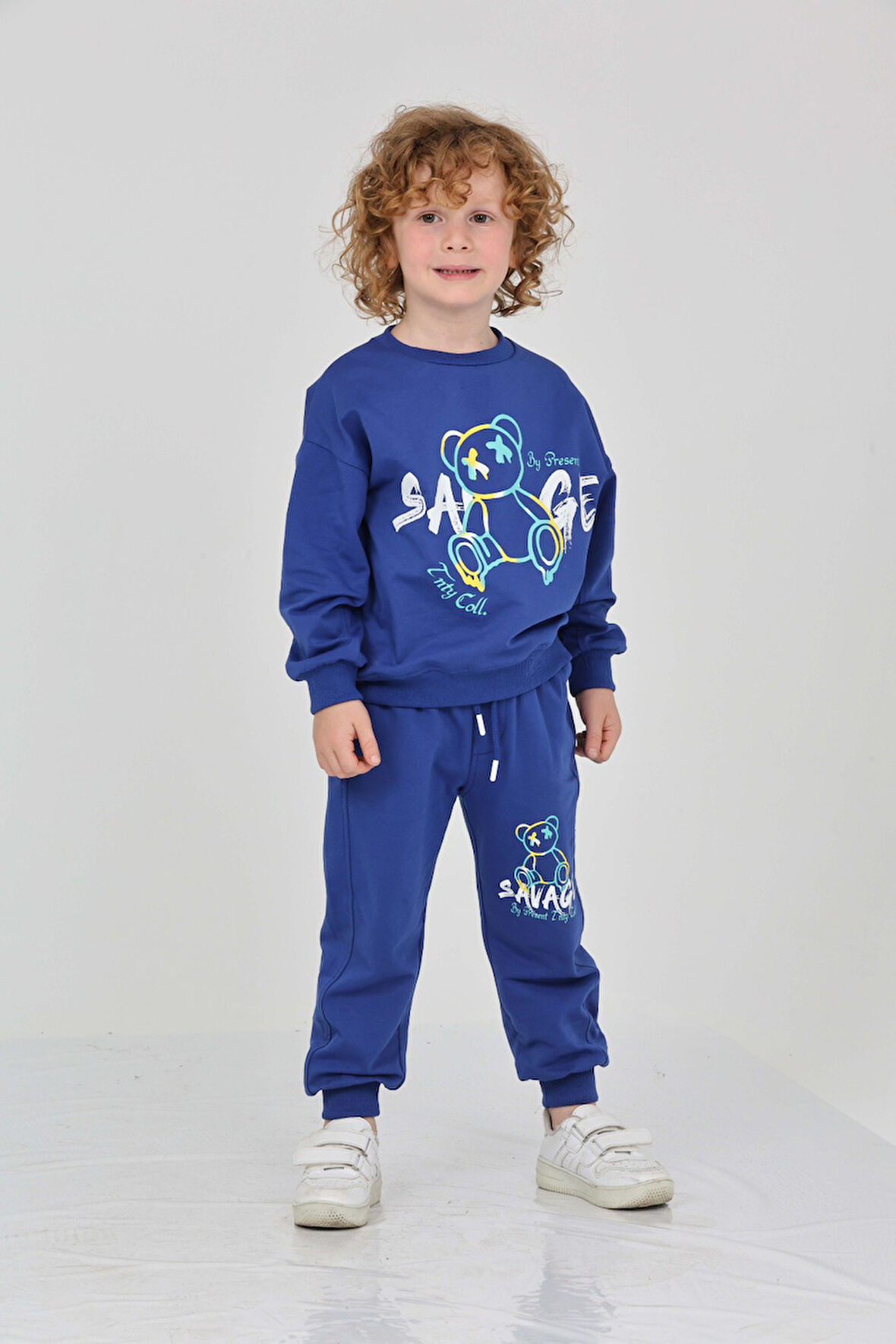 Toontoy Erkek Çocuk Savage Baskılı Eşofman Takım