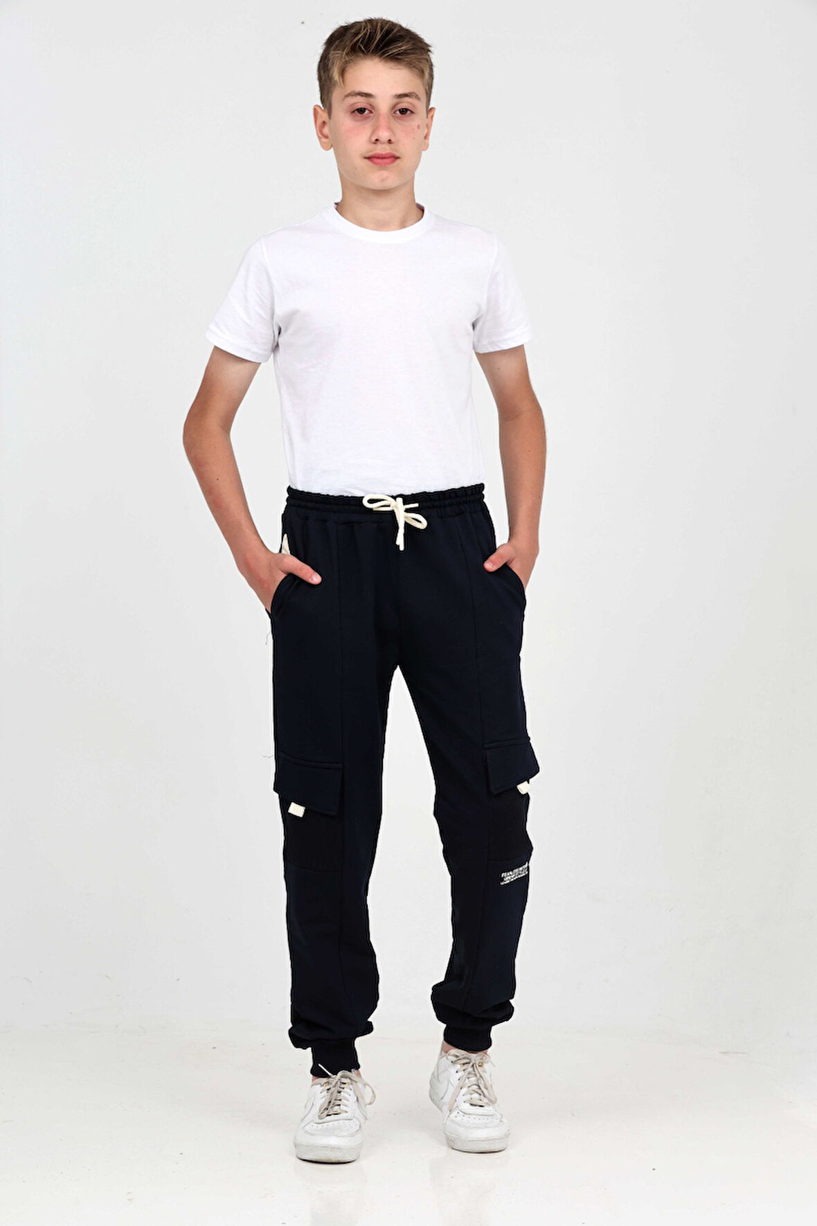Toontoy Erkek Çocuk Kargo Cepli Eşofman Alt