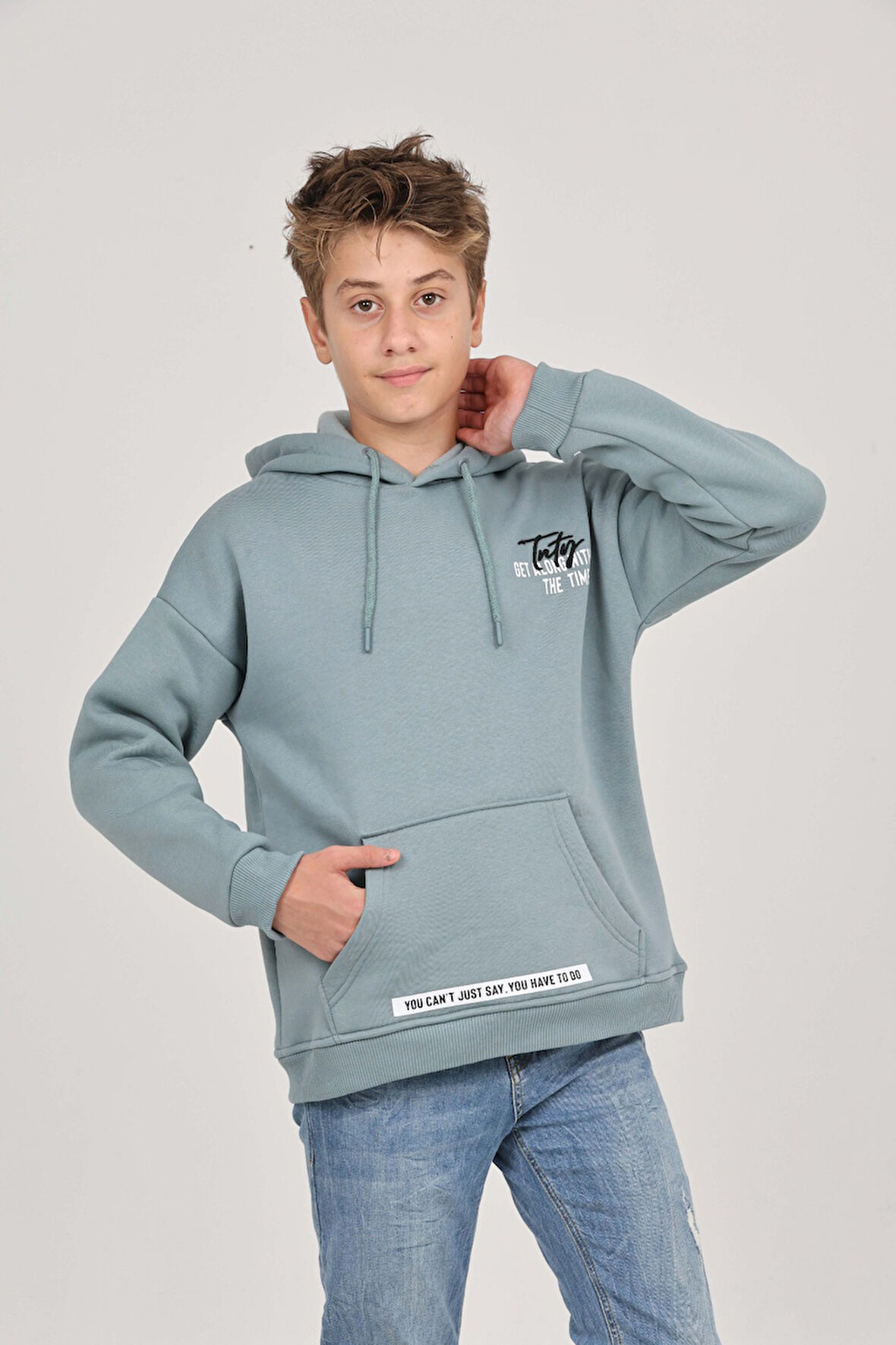 Toontoy Erkek Çocuk Tnty Nakışlı Sweatshirt