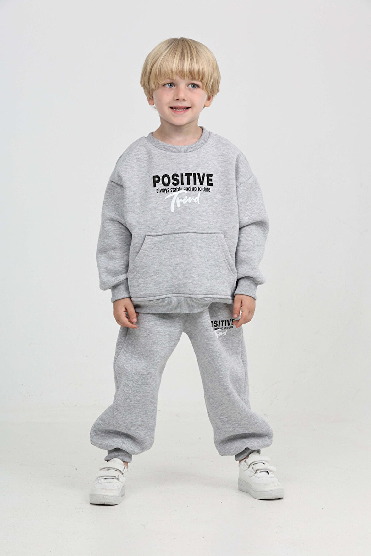 Toontoy Erkek Çocuk Posıtıve Baskılı Eşofman Takım