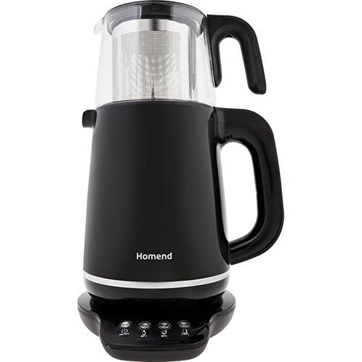 Homend Royaltea 1726H 1800 W Çay Makinesi Siyah 