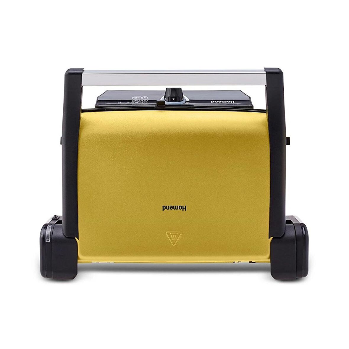 Homend 1378H Açık Gri 1800 W Döküm Tost Makinesi