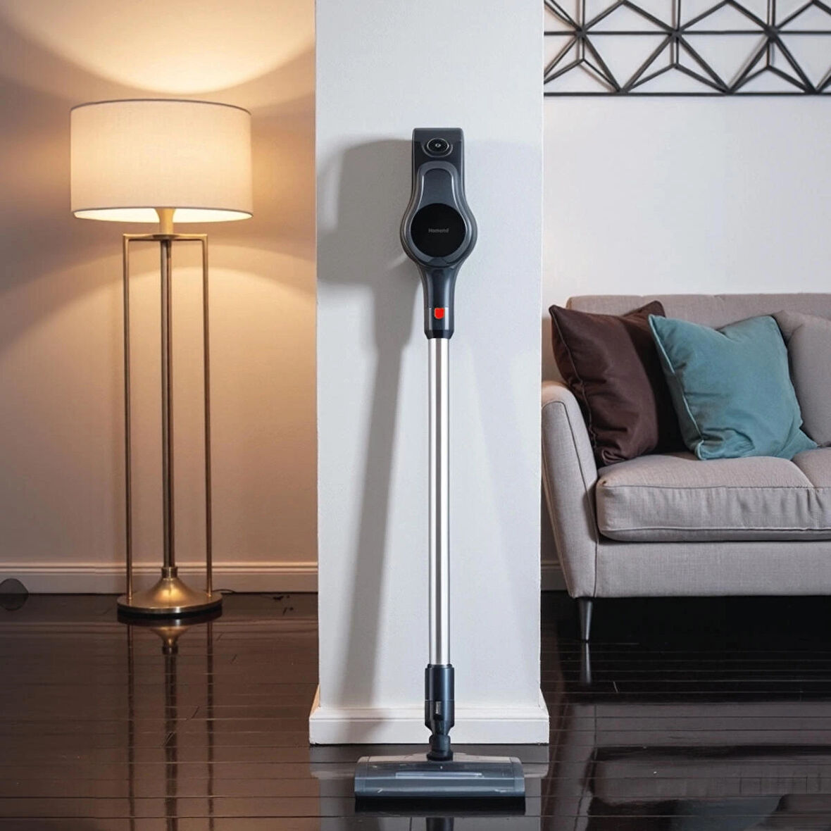 Homend Dustrider 1263H Dikey Süpürge Siyah Kırmızı