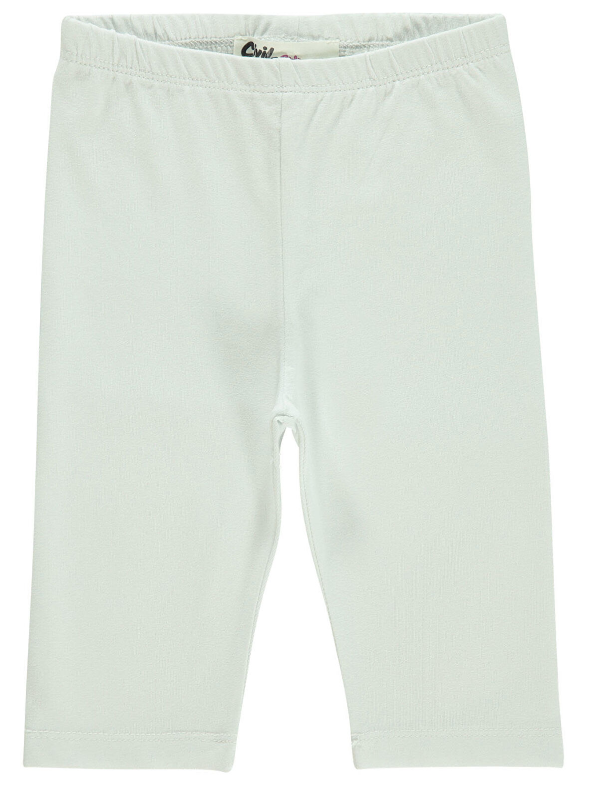 Civil Girls Kız Çocuk Kısa Tayt 2-5 Yaş Ekru