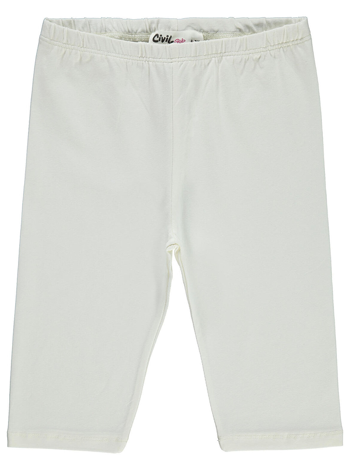 Civil Girls Kız Çocuk Tayt 6-9 Yaş Ekru