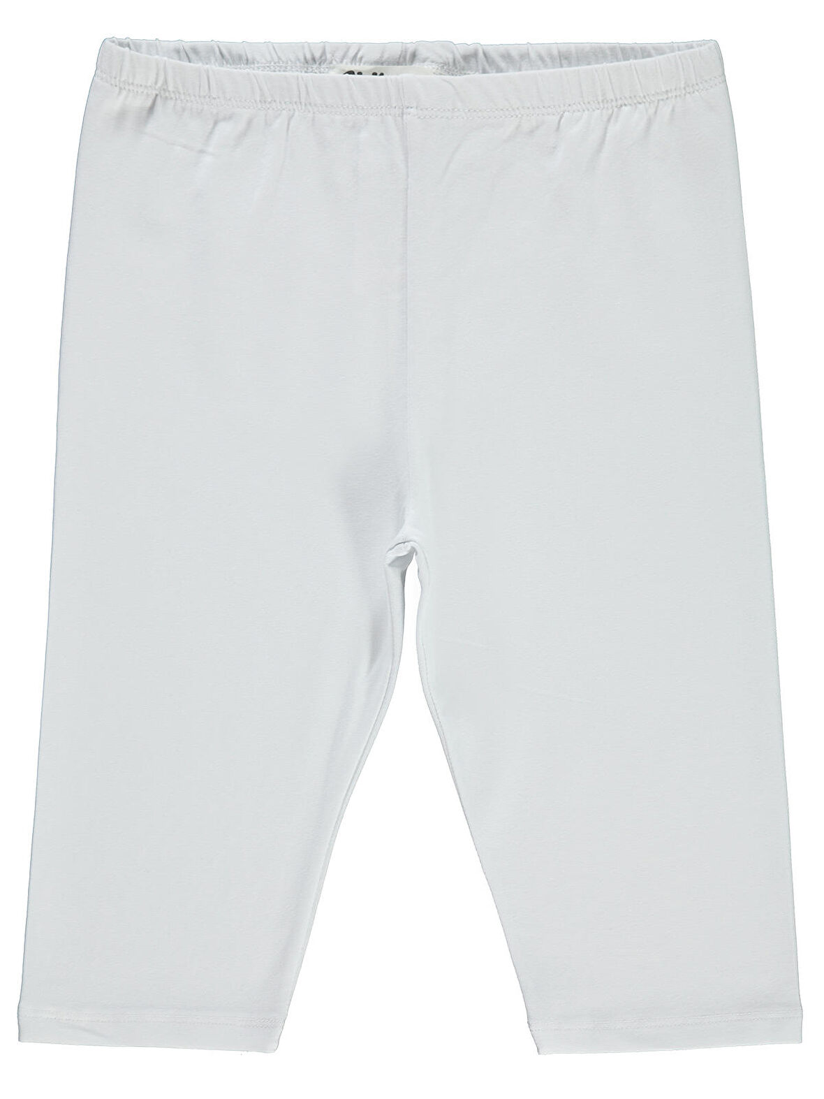 Civil Girls Kız Çocuk Kısa Tayt 10-13 Yaş Beyaz