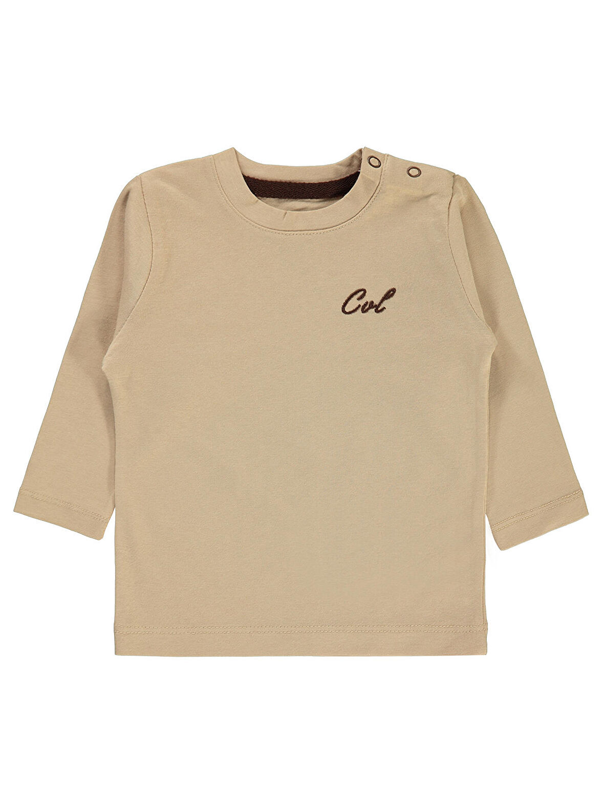 Civil Baby Erkek Bebek Sweatshirt 6-18 Ay Sütlükahve