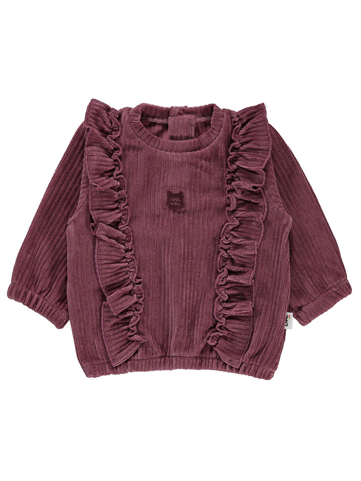 Civil Baby Kız Bebek Sweatshirt 6-18 Ay Gül Kurusu
