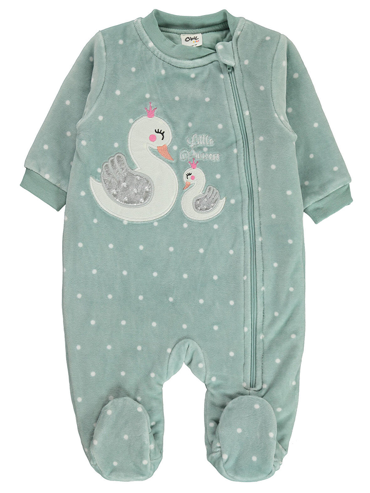 Civil Baby Kız Bebek Uyku Tulumu 6-9 Ay Çağla Yeşili