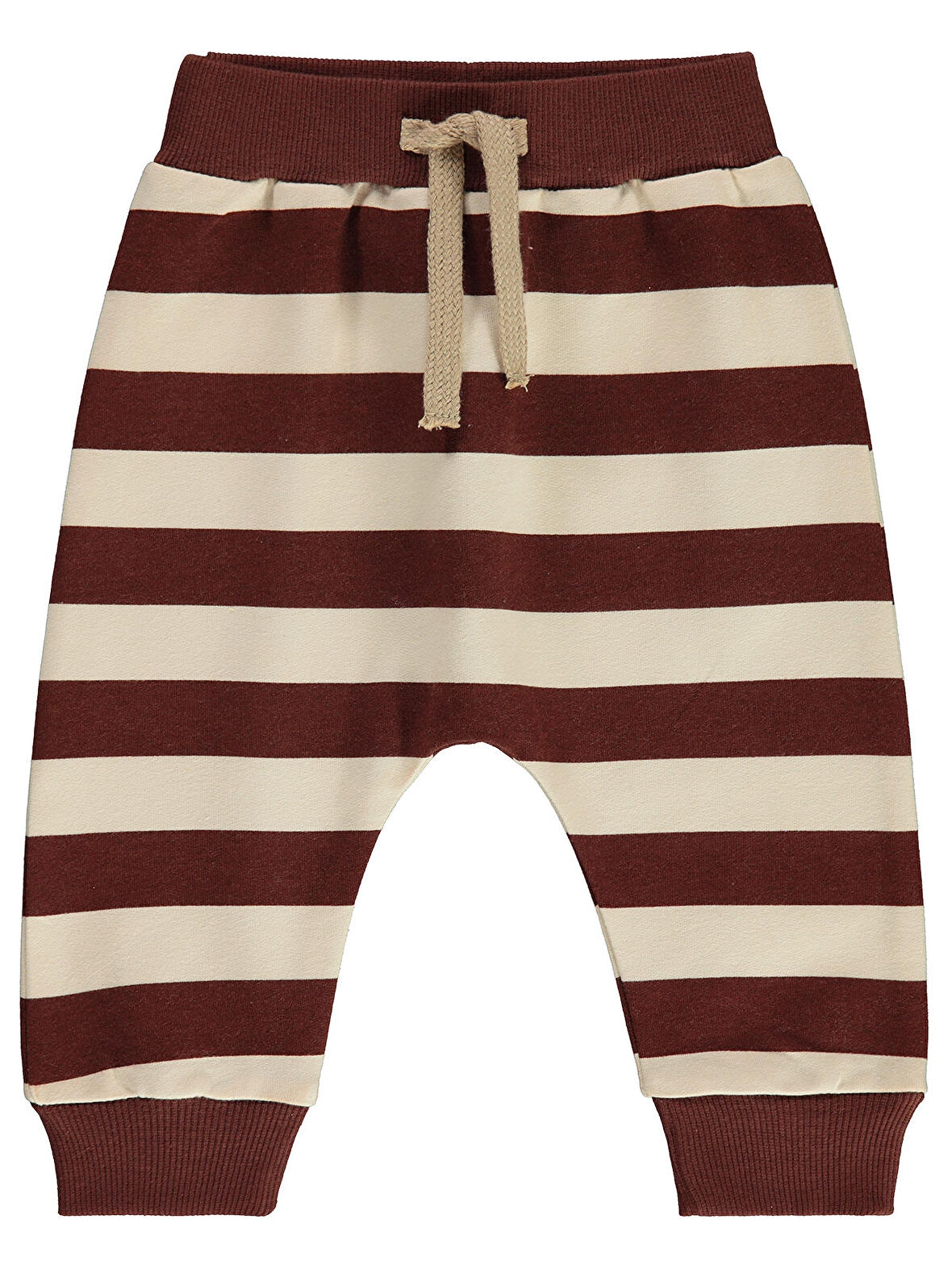 Civil Baby Erkek Bebek Patiksiz Tek Alt 6-18 Ay Çikolata Kahve