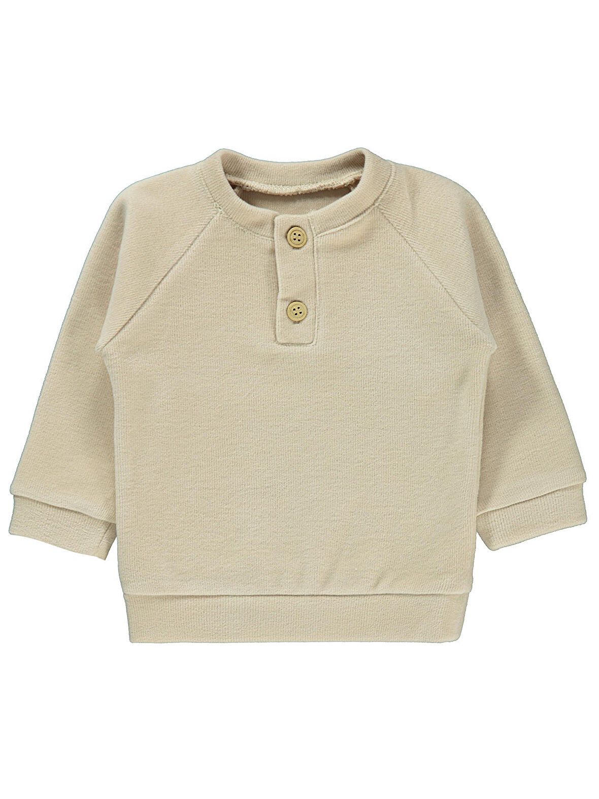 Civil Baby Erkek Bebek Sweatshirt 6-18 Ay Sütlü Kahve