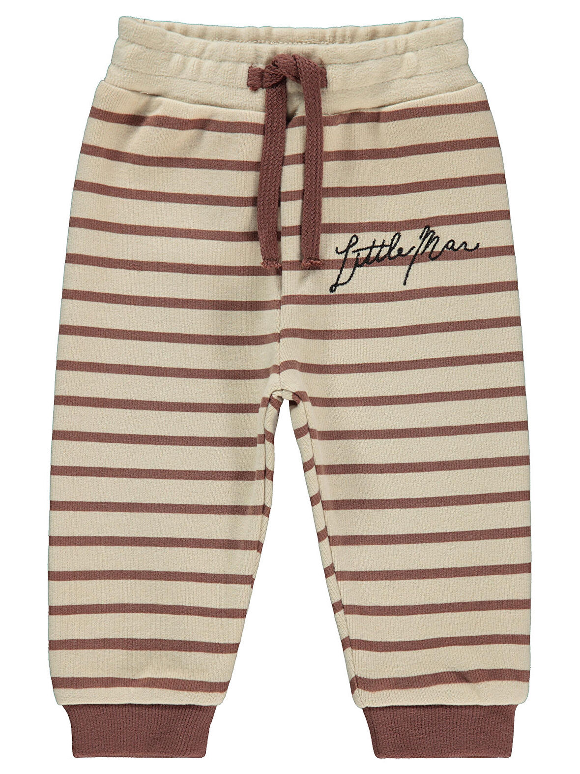 Civil Baby Erkek Bebek Eşofman Altı 6-18 Ay Açık Kahve