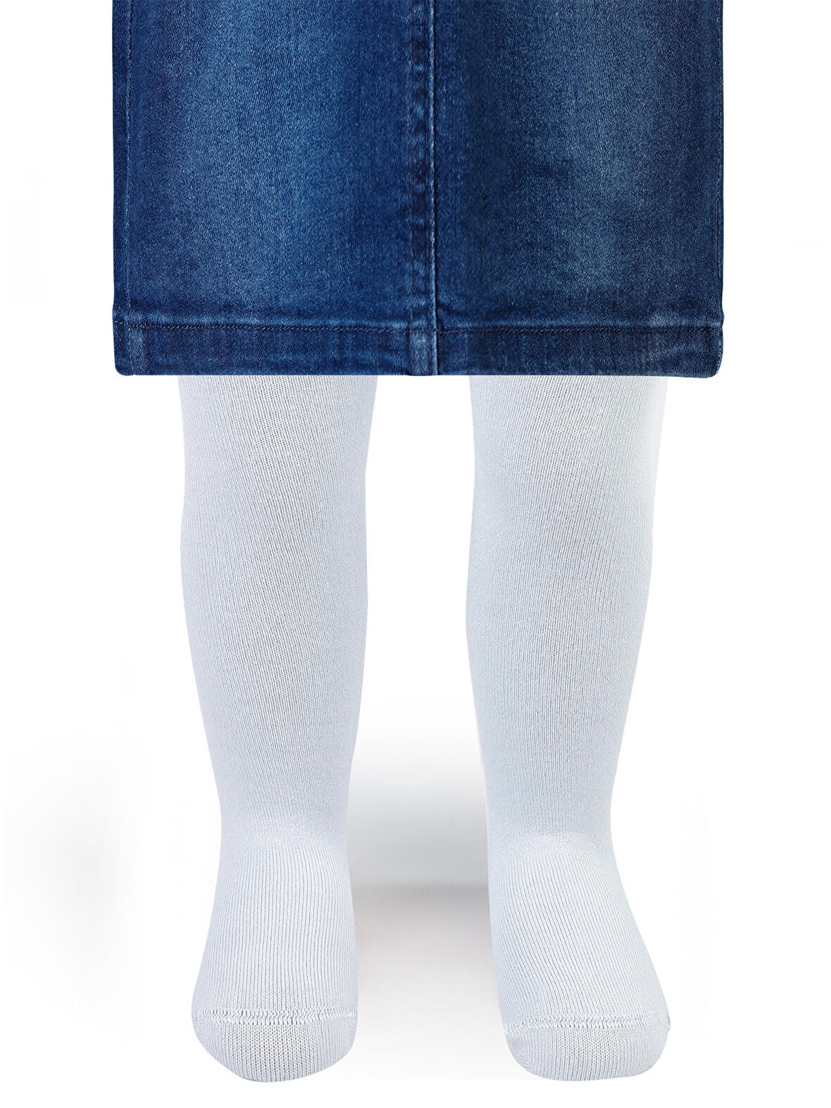 Civil Baby Kız Bebek Külotlu Bambu Çorap 6-12 Ay Mavi