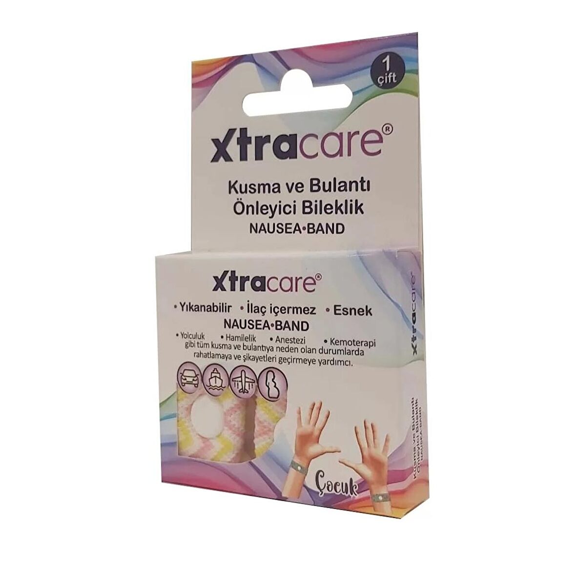 XTRACARE KUSMA VE BULANTI ÖNLEYİCİ BİLEKLİK ÇOCUK