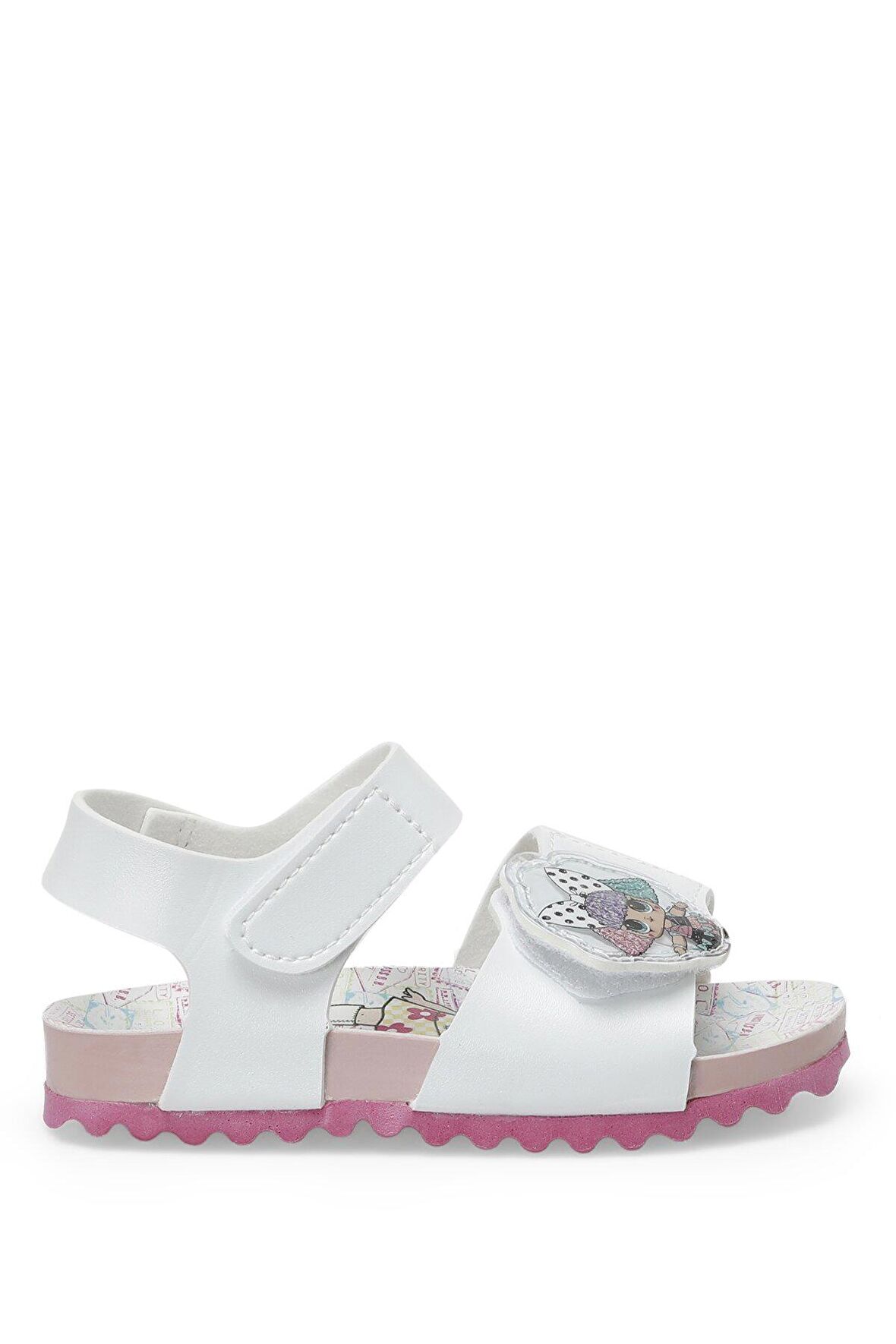 CORYE.P2FX Beyaz Kız Çocuk Sandalet