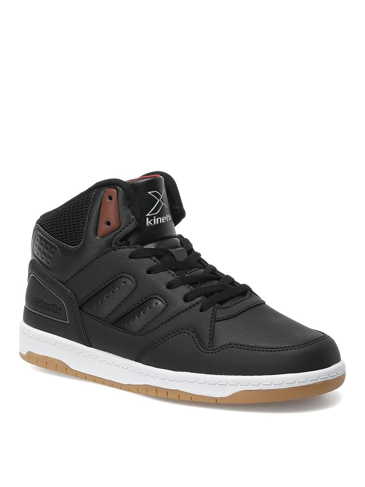 KINETIX 2W GINA PU HI 2PR UNISEX SPOR AYAK.36-40,SIYAH/BEYAZ Siyah-Beyaz