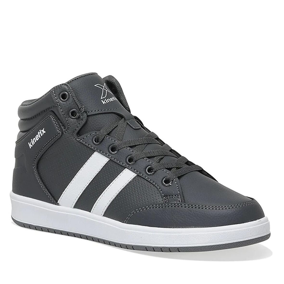 KINETIX 2W KORT PU HI 2PR ERKEK SPOR AYAK. 40-45,K GRI/BEYAZ GRI/BEYAZ