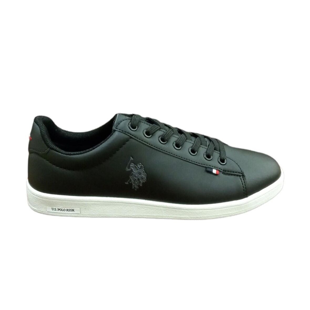 Us Polo  Erkek Sneaker 101176305 U.S. POLO ASSN. 2W FRANCO 2PR,SIYAH/BEYAZ