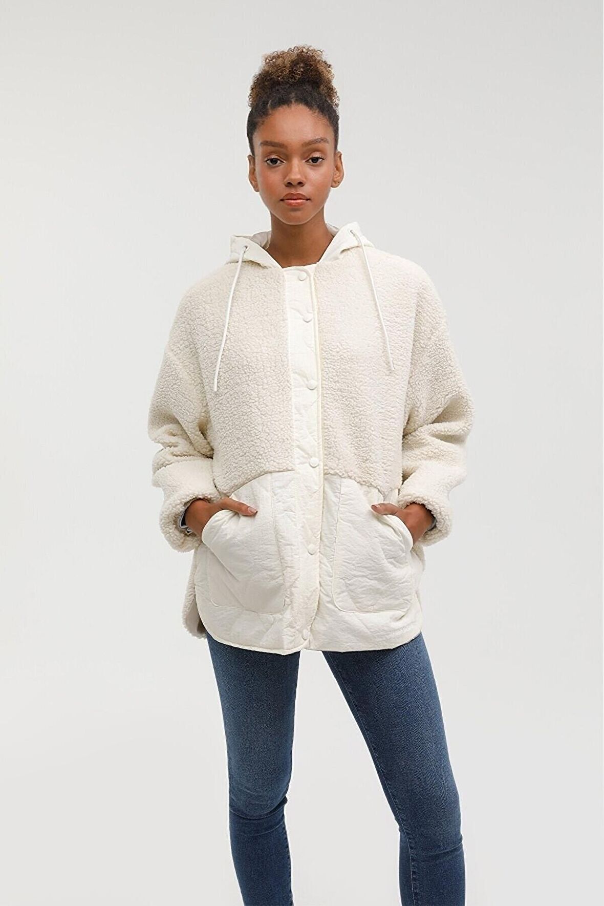 Lumberjack W-Ct2008 Hannah Teddy Kadın Ceket 101167546