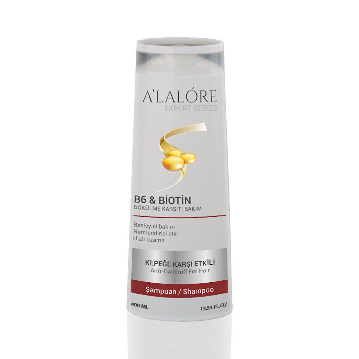 Expert B6&Biotin Kepeğe Karşı Etkili Onarıcı Bakım Şampuanı - 400 ml