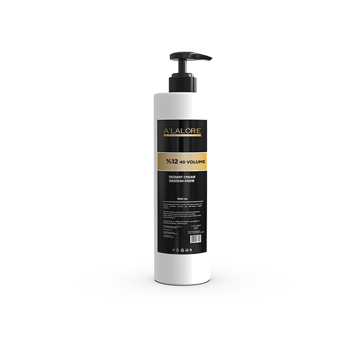 Maksimum Renk Açma ve Tonlama Oksidan 12% (40 Volüm) - 1000 ml