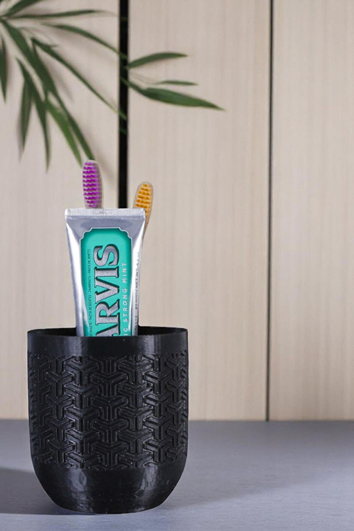 Diş Fırçalığı Diş Fırçalık Diş Fırçası Standı Diş Fırçası Tutucu Beyaz Renk Model 77