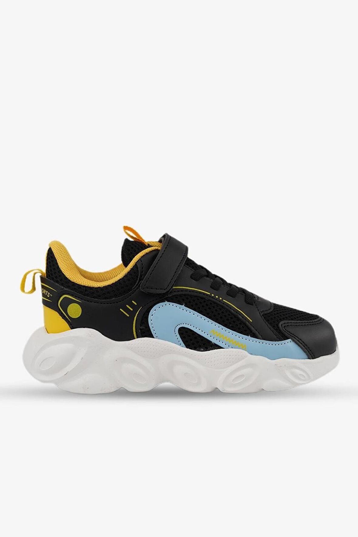 Cool Kelvin Çocuk Sneaker Spor Ayakkabı Siyah