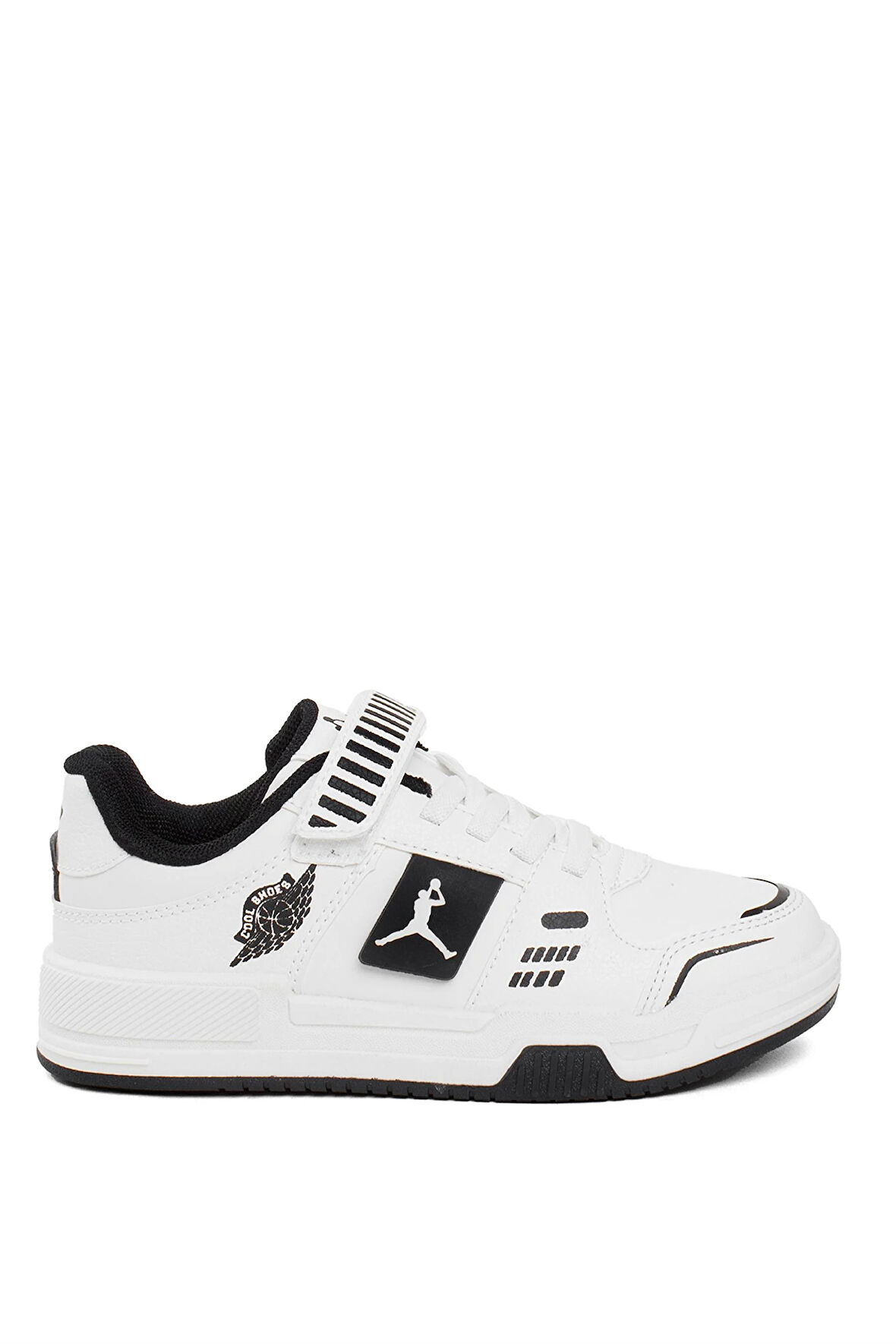 Cool King Kısa Filet Erkek Çocuk Klasik Sneaker Beyaz