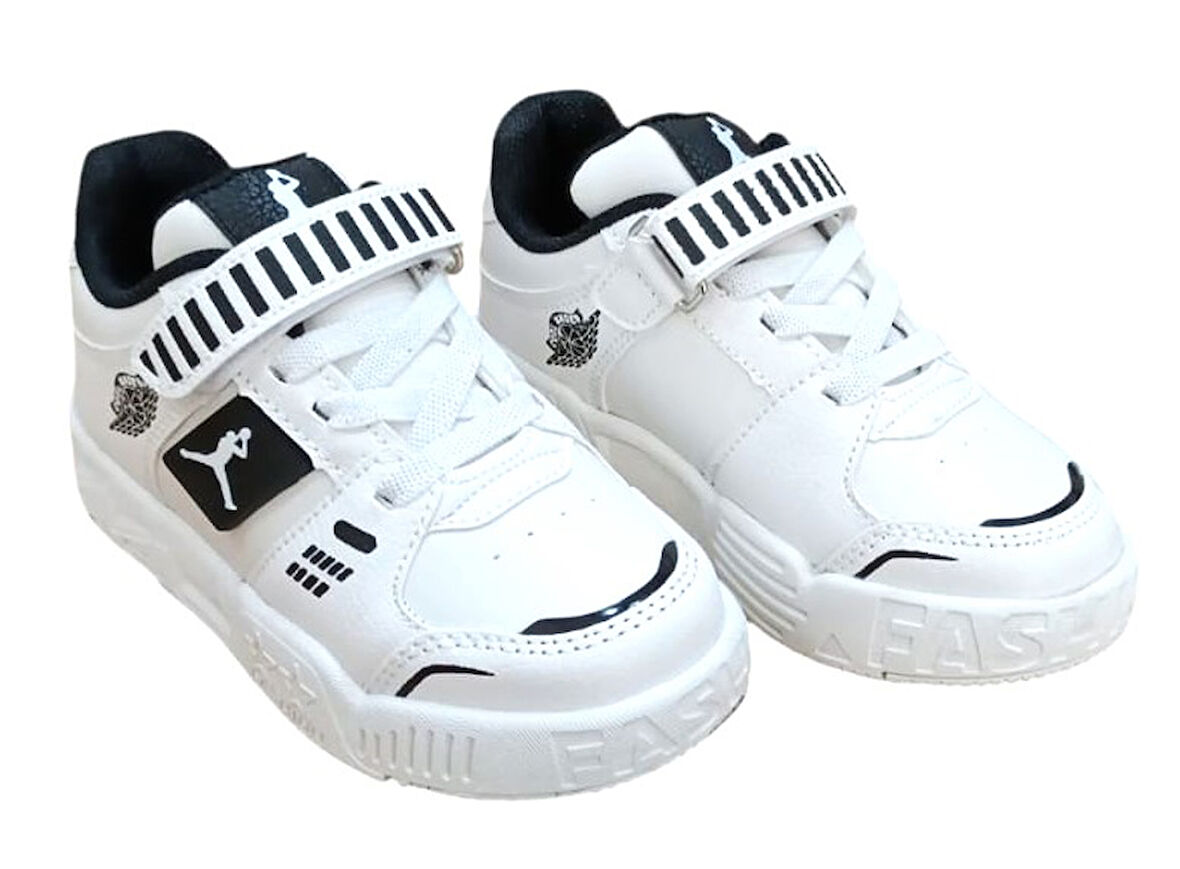 Cool King Patik Çocuk Sneaker Ayakkabı Beyaz