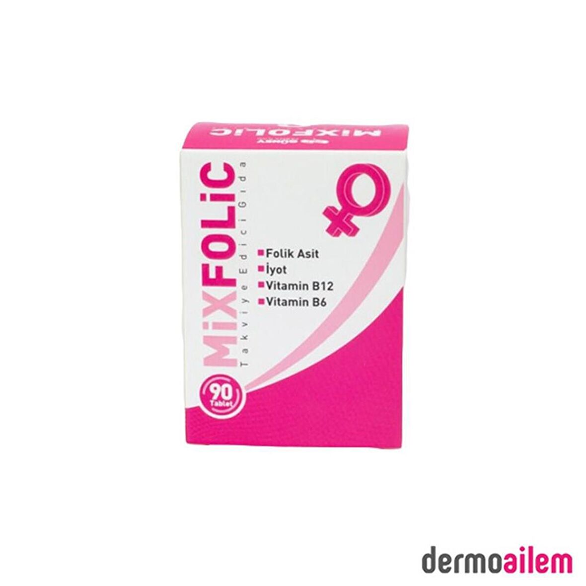 MixFolic Takviye Edici Gıda 90 Tablet