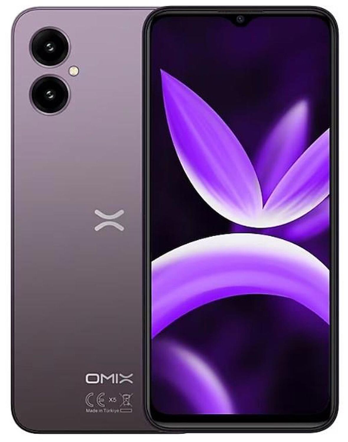 OMİX X5 6GB 128GB - PURPLE CEP TELEFONU