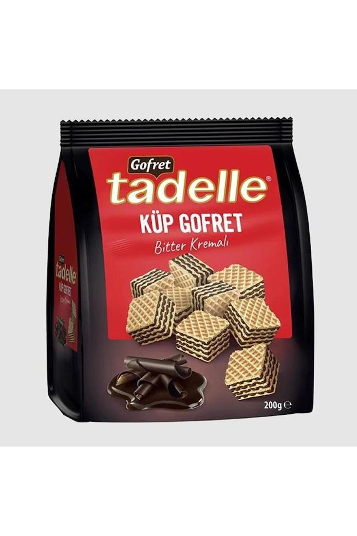 Bitter Kremalı Küp Gofret 200 Gr