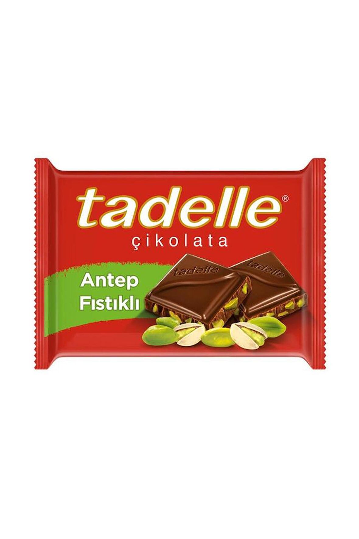 Antep Fıstıklı Sütlü Tablet Çikolata 60 gr X 6 Adet