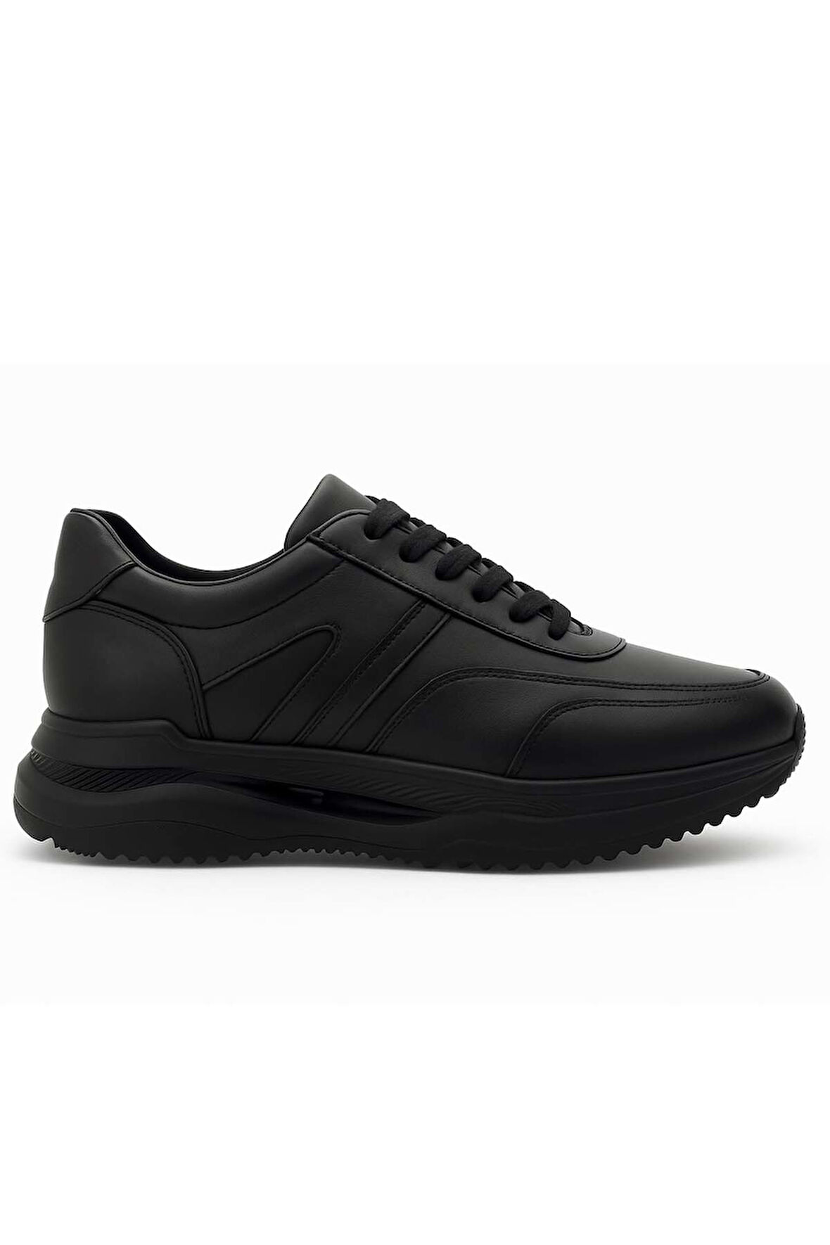  Erkek Siyah Mevsimlik Smart Casual Ayakkabı