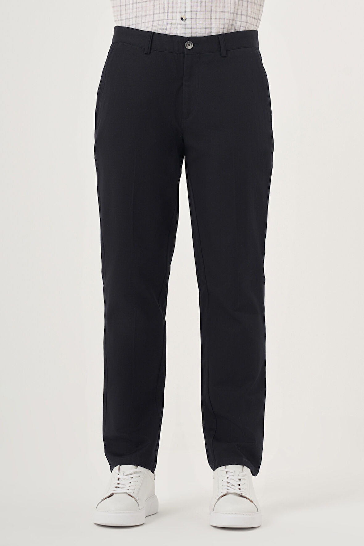  Erkek Lacivert Chino Dynamic Fit Kışlık Pantolon