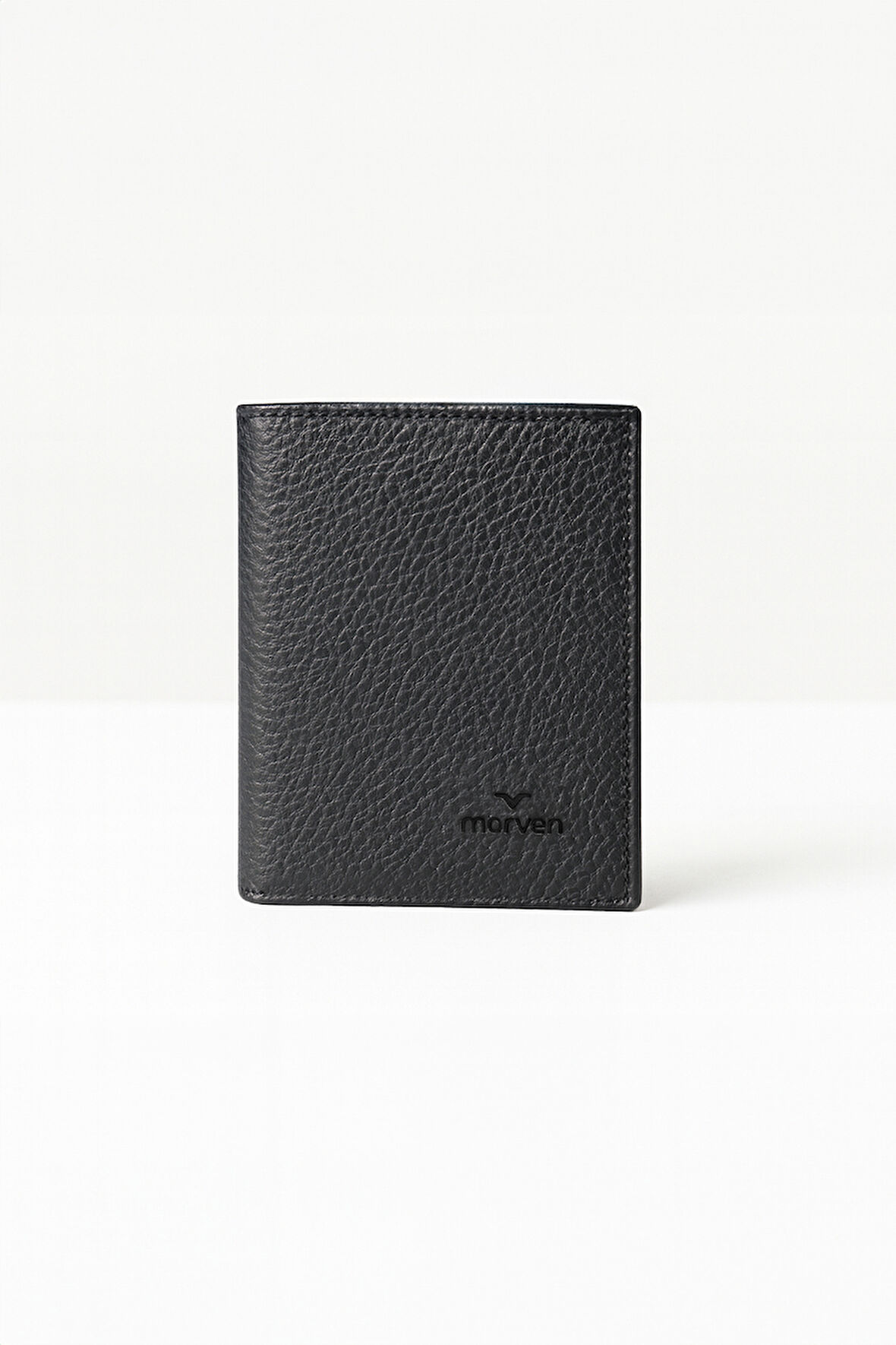  Erkek Siyah %100 Deri Mıknatıslı Cüzdan