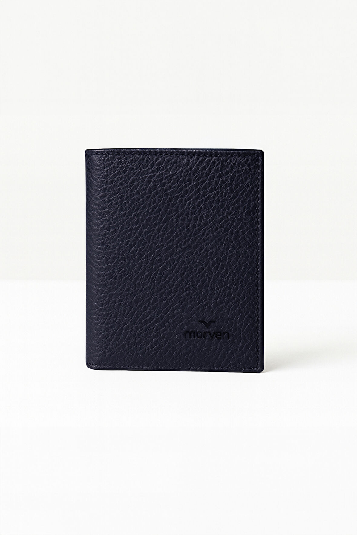  Erkek Lacivert %100 Deri Mıknatıslı Cüzdan