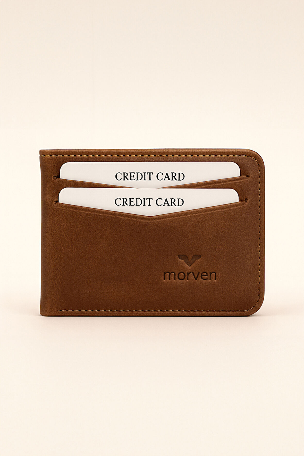  Erkek KAHVE %100 Deri Cüzdan Kartlık