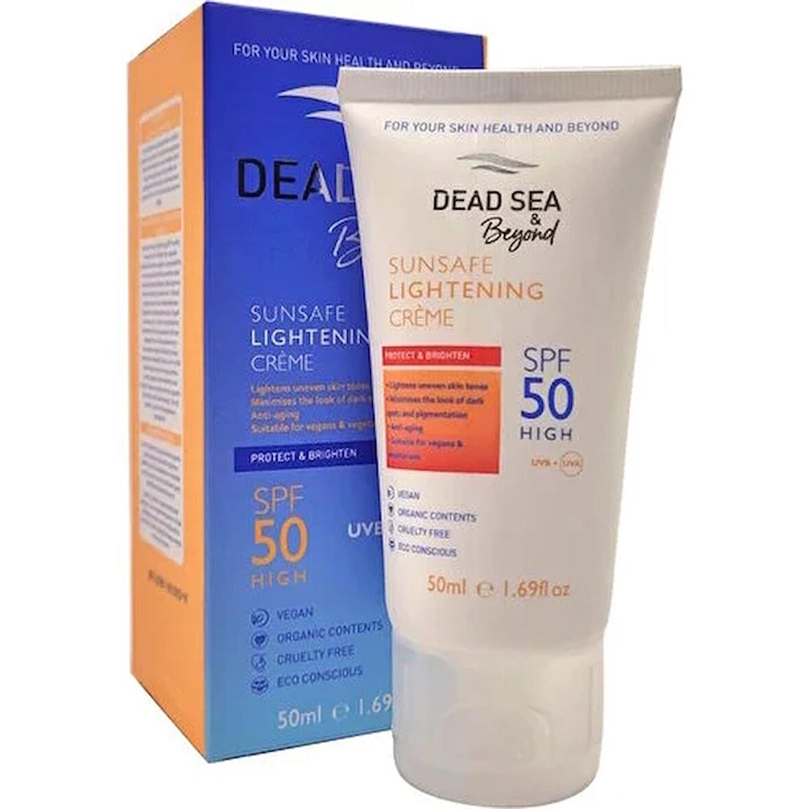 Dead Sea & Beyond Sunsafe Lightening SPF50 Güneş Kremi 50ML