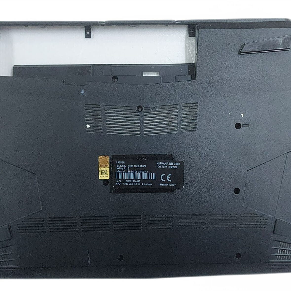 CASPER NIRVANA C900 ALT KASA