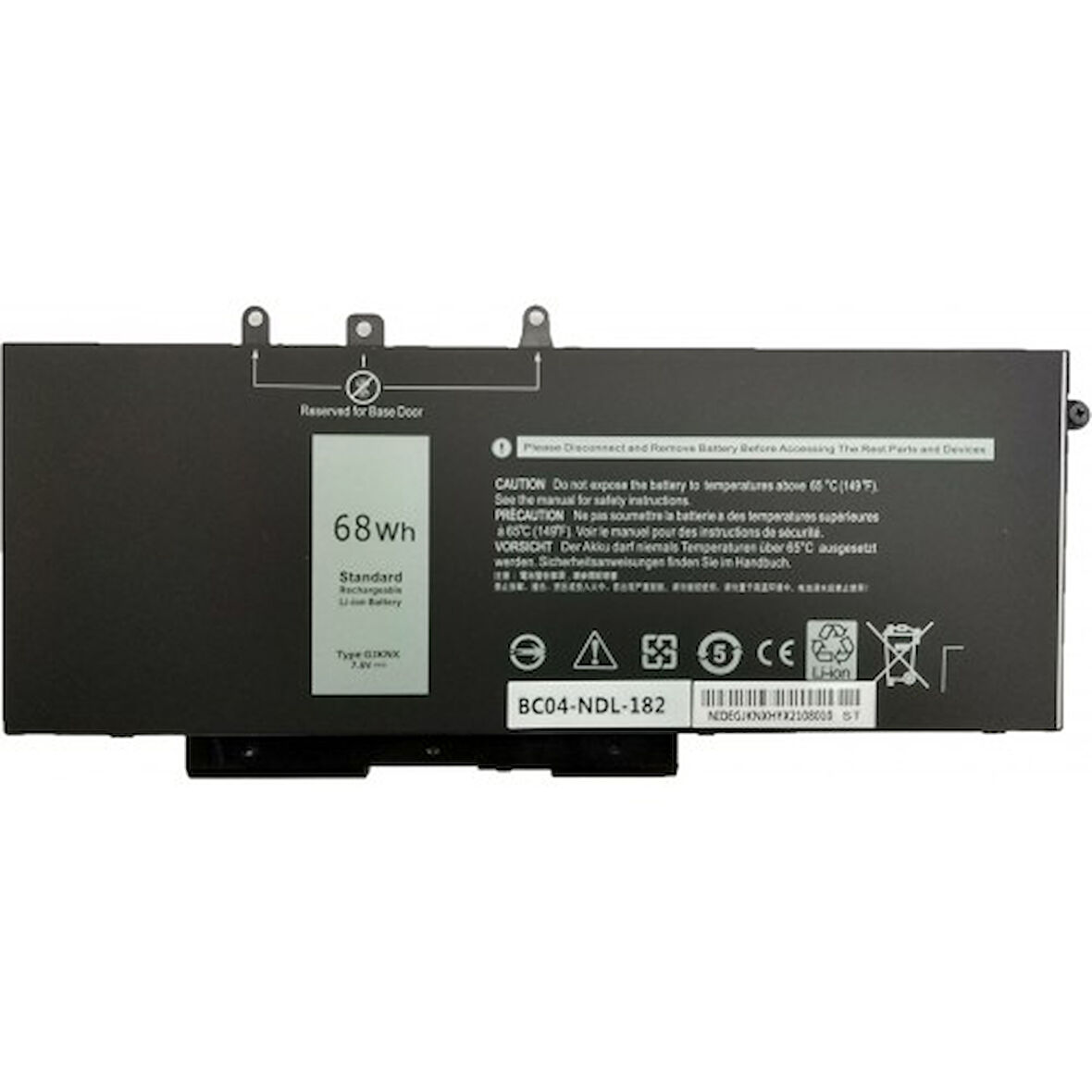 DELL LATİTUDE 5290 (GJKNX) BATARYA