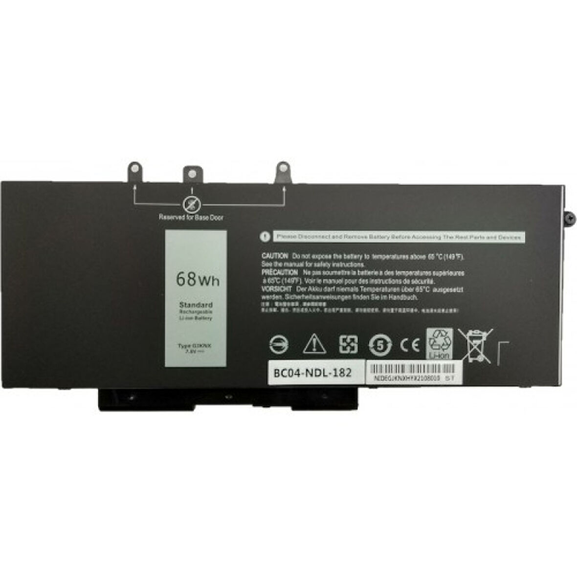Dell latitude P60F P60F001 P60F002 P60F003 5280 5290 5580 5480 5490 5290 5590 5491 5495 5591 E5580 E5480 E5280 E5290 E5590 E5490 E5491 E5495 E5591 precision 3520 3530 Dell gd1jp, gjknx DJWGP P60F 93FTF FPT1C, MT31P KCM82, DV9NT