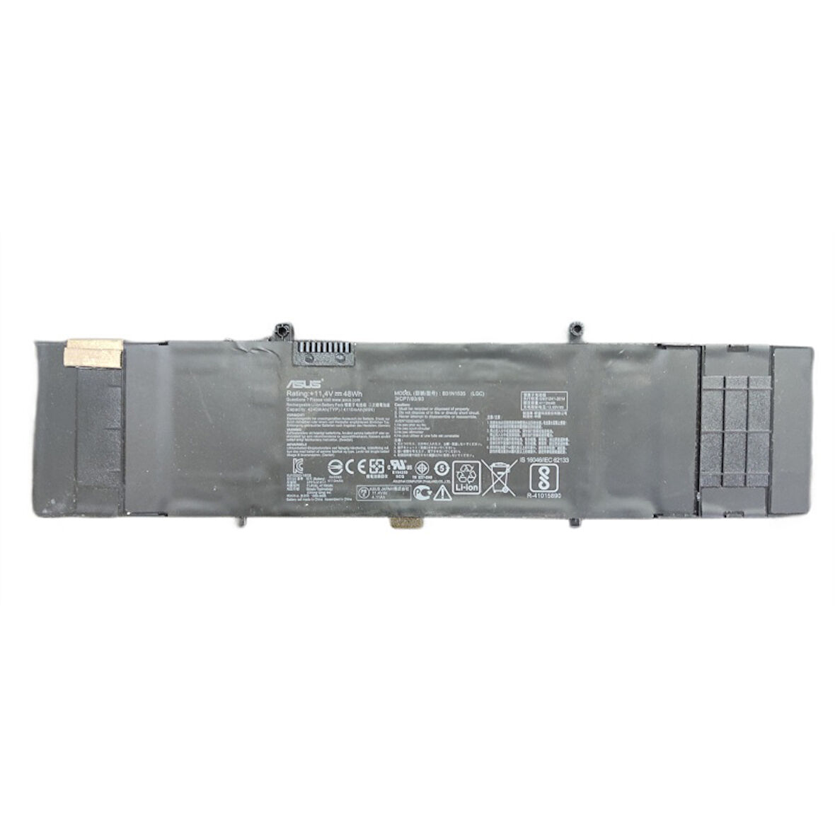 Asus Zenbook UX310, UX310UQ UX410, B31N1535 UX310 UX310UA UX310UF UX410 UX410UA UX410UQ U4000U U400UQ UX410UF RX310U Batarya