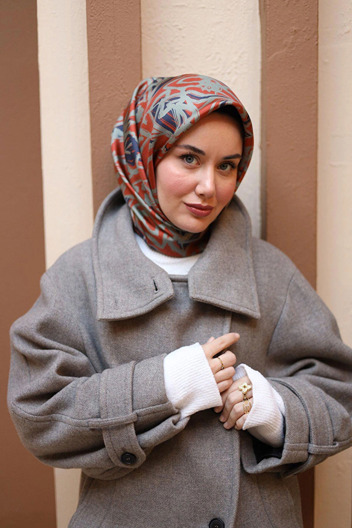 Silk Home Twill İpek Eşarp 11419-46