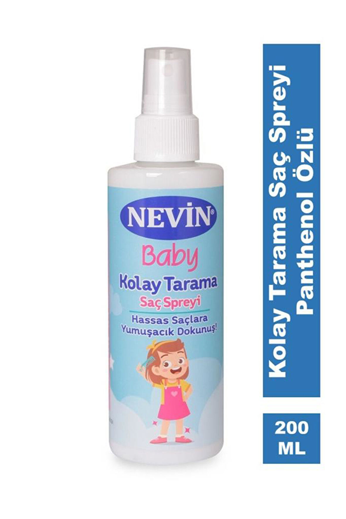 Nevin Kolay Tarama Saç Spreyi Panthenol Özlü 200ml