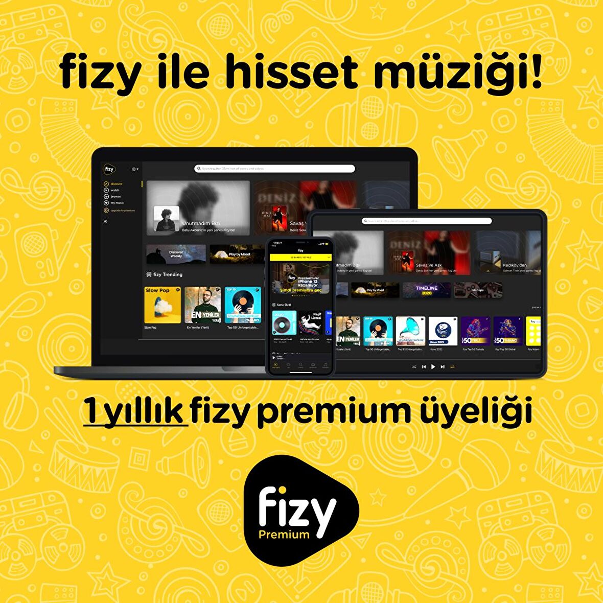 Fizy Premium 1 Yıllık