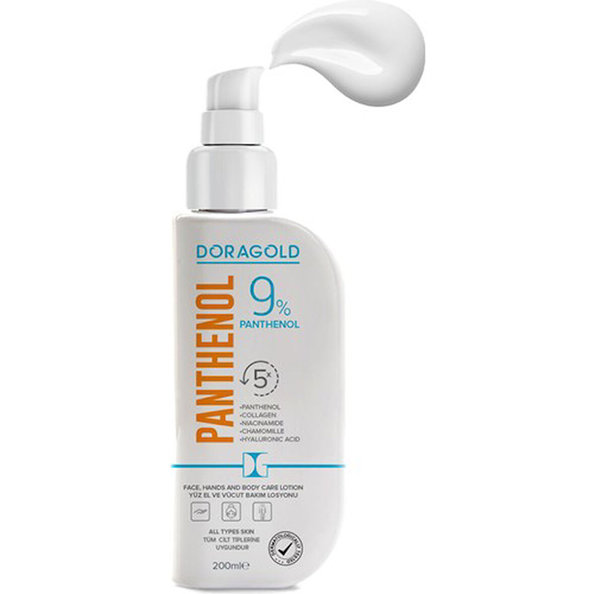 Doragold Panthenol Yuz El Ve Vucut Bakım Losyonu 200Ml